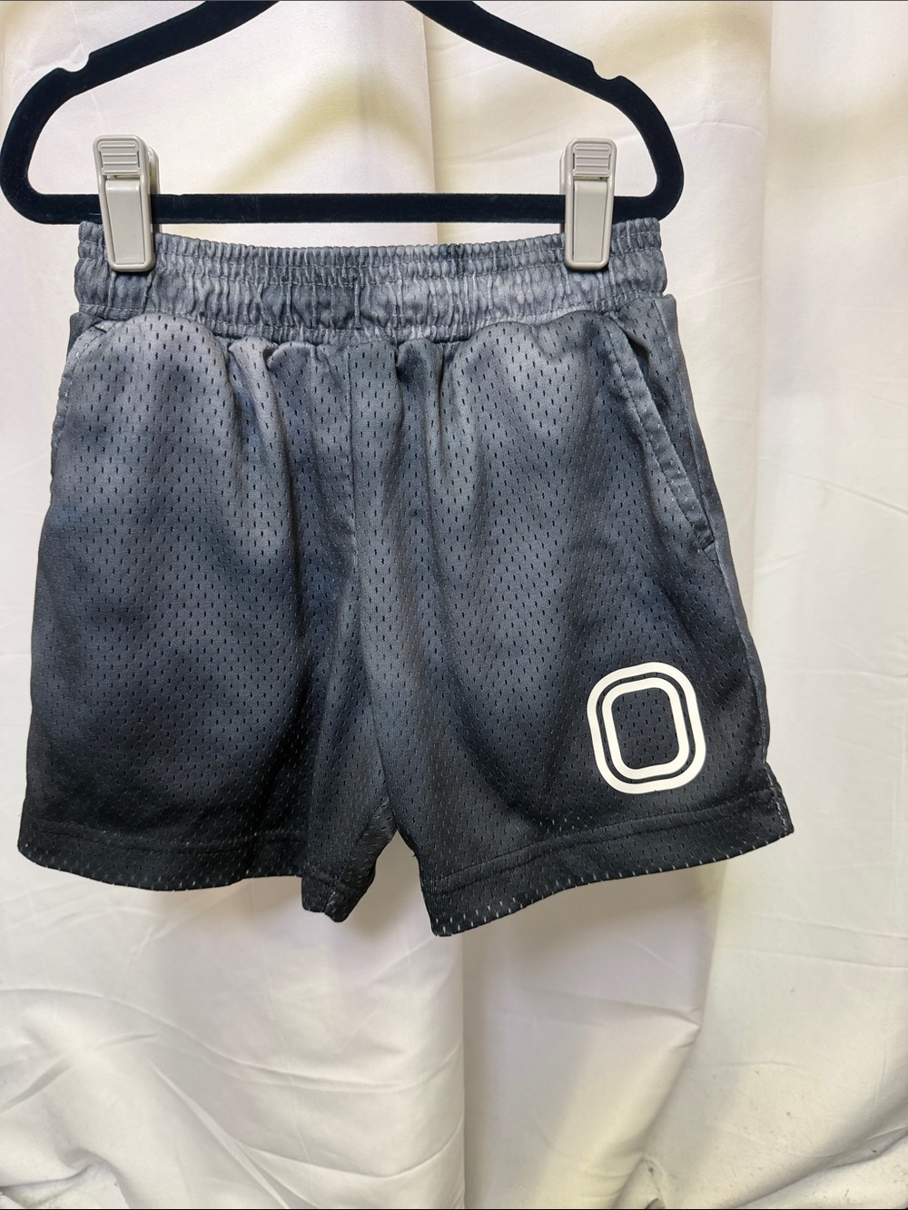 Overtime Kids classic dye Mesh Shorts gray youth small